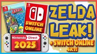 Legend of Zelda Wind waker Hd Switch Was Leaked?! + 2025 Nintendo Direct Leak