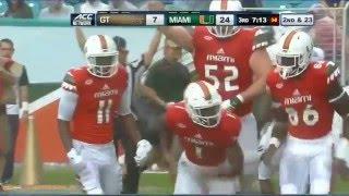 Miami Hurricanes |RBU| Mark Walton & Joseph Yearby