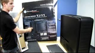 Silverstone TJ11B-W Ultimate Computer Case Unboxing & First Look Linus Tech Tips