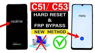 Realme C51/ C53 : Hard Reset/ FRP Bypass - Without PC (100% Working Method)