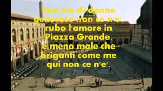 LUCIO DALLA-PIAZZA GRANDE-testo