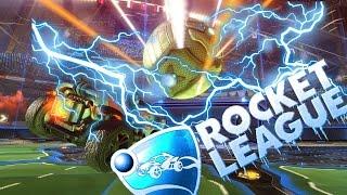 PERFECT POWERSHOT IN ROCKET LEAGUE! // WHAT A SHOT! :O