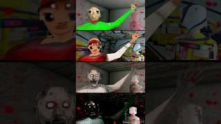 Slap Bad Ending | Baldi Granny vs Subway Surf Granny vs 18th Century Granny vs Creepy Granny #Shorts