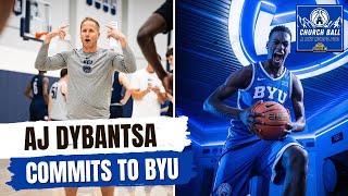 REACTION: AJ Dybantsa No.1 Overall Recruit Commits to BYU | Church Ball: A BYU Hoops Pod