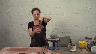 How to Make a Super Comfortable Slab Built Handle | LISA NAPLES