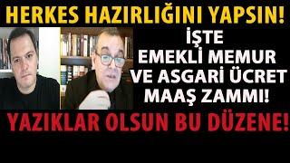 HERKES HAZIRLIĞINI YAPSIN! İŞTE EMEKLİ MEMUR VE ASGARİ ÜCRET MAAŞ ZAMMI! YAZIKLAR OLSUN BU DÜZENE!