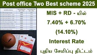 Post Office MIS RD Scheme  Monthly Income Scheme  Recurring Deposit  MIS plus RD Calculator 2025