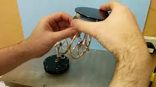 Running a Stirling engine on Helium! - crude, simple test