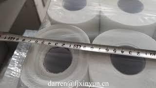 Good price glue laminated small toilet roll paper making machine production line