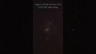 i photographed the Core of the Lagoon nebula 4,000 light years away