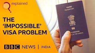 To travel or not to travel? Indian passport's tryst with visas | Explained | BBC News India