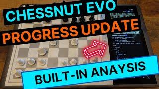 Chessnut EVO - A quick update on the progress of the built analysis feature