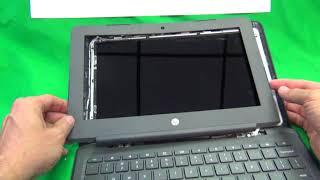 HP Chromebook 11 G6 EE Touch and Non-touch Screen Replacement Procedure