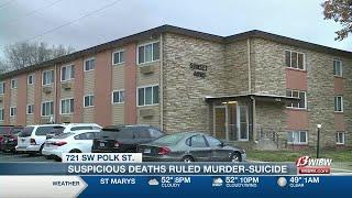 ‘Suspicious deaths’ near downtown Topeka ruled murder-suicide