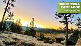 High Sierra Camp Loop, Yosemite NP, In Under 4 Minutes