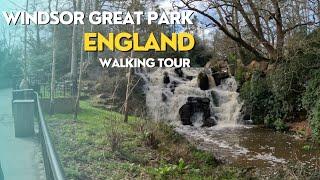 [4K] Windsor Great Park England Walking Tour  | Ancient Ruins