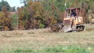 Digging Swales With A Bulldozer