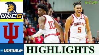 Indiana Vs UNC Greensboro Full Game Highlights Nov 21, 2024 | College  basketball 2024  | Ncaa 2024