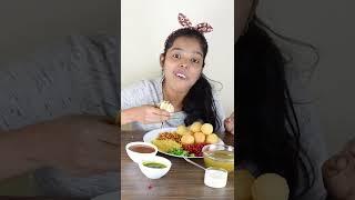 BAHUBALI PANIPURI how to Eat !  #shorts #bahubalipanipuri #youtubeshorts