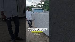 Krishnagiri Granite factory outlet | Kuppam white | #krishnagiri #granite #wholesale #wholeseller