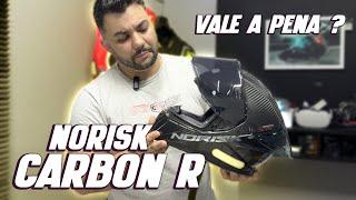 CAPACETE NORISK CARBON R - VALE A PENA ? REVIEW COMPLETO