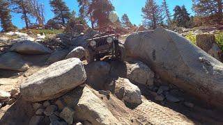 Vintage Flat Fender Jeeps on Dusy Ershim Trail 2024 - Part 2