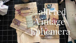 Vintage Ephemera Ideas