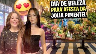 DIA DE BELEZA PRA FESTA DE 16 DA JÚLIA PIMENTEL! 