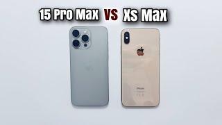 iPhone 15 Pro Max vs iPhone XS Max Speed Test