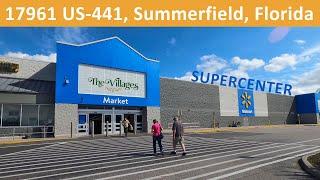 Shopping at Walmart Supercenter in Summerfield Florida at The Villages - 17961 US-441 - Store 2843