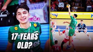 HE IS ONLY 17 YEAR OLD !!! Simeon Nikolov | Super Talented Volleyball Setter