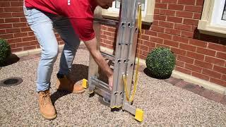 3 Section Stair Combination Ladder