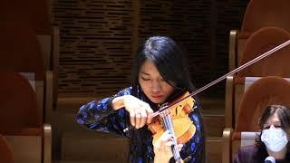 Lena Yokoyama suona il violino Nicolas Bonet vincitore del Concorso Triennale Liuteria 2018