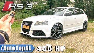 455HP Audi RS3 8P TVS Engineering REVIEW POV Test Drive on AUTOBAHN & ROAD by AutoTopNL