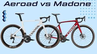 NEW CANYON AEROAD CF SLX 7 Di2 ($5,599) vs TREK MADONE SL 6 Gen 8 ($5,499) // Head To Head