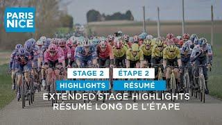 Paris-Nice 2025 - Stage 2 - Extended Highlights