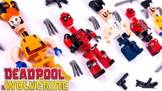 LEGO Deadpool & Wolverine Minifigures from the Movie | Marvel Collectible Minifigures