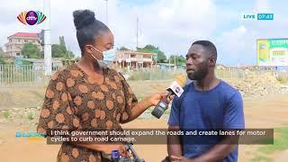 'Okada' operators share their views on road compliance and accidents with Dziffa Akua Ametam