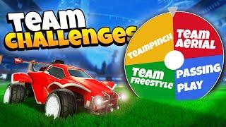 TEAM FREESTYLE CHALLENGES Met TWISTY!! | Rocket League