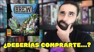 ¿DEBERÍAS COMPRARTE... BREW? - Brew juego de mesa