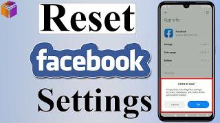 how to reset facebook settings ? dafault settings of facebook. Updated 2021. | F HOQUE |