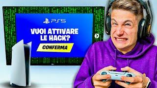 MI FINGO UN HACKER CON LA PS5 e TROLLO I MIEI AMICI!! *Scherzo* Playstation 5 Fortnite