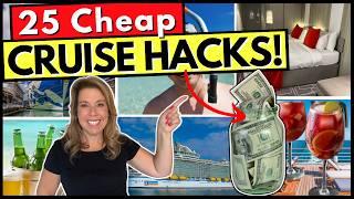 25 Cheap Cruise Travel Hacks You NEED for 2024!