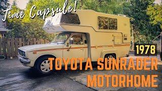 An Original Time Capsule! 1978 Toyota Sunrader Motorhome Camper by OttoEx