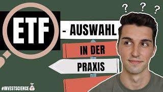 Den richtigen ETF finden - darauf MUSST du achten! + Praxisbeispiel