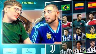 DAVOO XENEIZE Y LACOBRA JUEGAN FUTBOL11