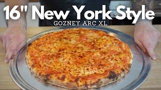 New York Style Pizza In The Gozney Arc XL | No Pizza Peel Method