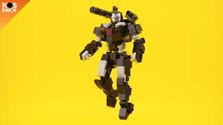 Lego War Machine from Iron Man (Tutorial)