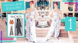 How To / How I :: McCalls 8009 Sew-Along :: Part 1 :: Sizing, Tracing & Altering The Pattern