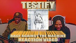 Our First Time Hearing Rage Against the Machine's -  Testify (Reaction Video)